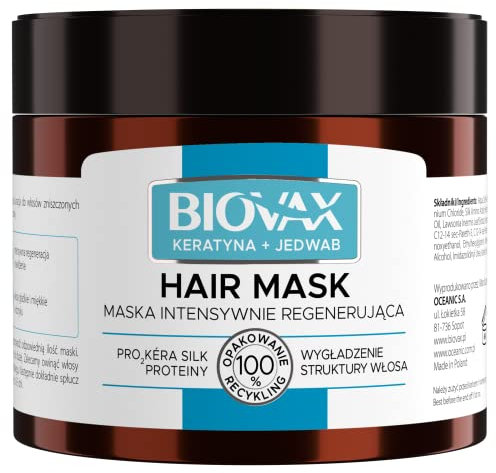 L'Biotica biovax 250ml Keratin-Silk Hair Mask