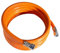 Campingaz Tuyau à Pression Moyenne de 80 cm pour Bouteilles de gaz Propane/Butane, Filetage 1/4, à Utiliser Uniquement avec Un régulateur de Pression de gaz Correspondant