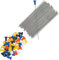 PREDATOR PRBGD Blowgun Target Darts, Grau