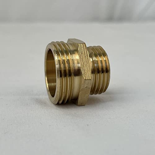 Boutté Mamelon laiton réduit double mâle 12x17-08x13 15M