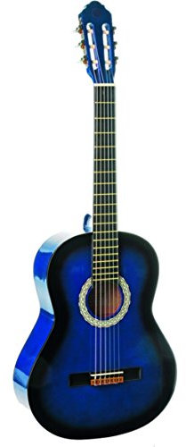 Eko GUITARS - CS-10 BLUE BURST Klassikgitarre Studio-Serie, Farbe Blue Burst