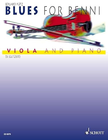 Blues for Benny: viola and piano.
