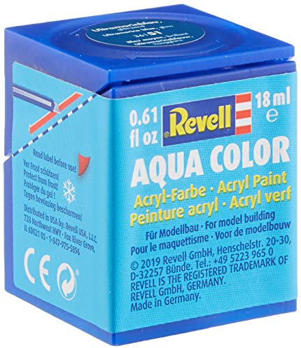 Revell 18ml Aqua Color Acrylic Paint (Ultramarine Blueglossy Finish)