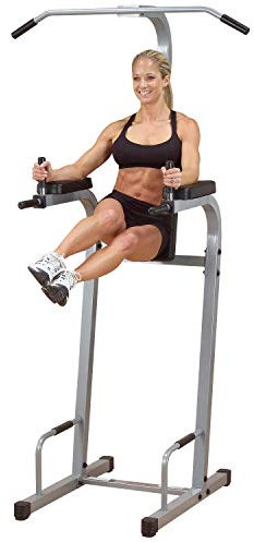 Body-Solid PVKC-83X Powerline-Serie 3in1 Power-Tower | Kniehebeständer | Klimmzugständer | Dipständer