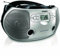Philips AZ1046/12 Soundmachine con MP3-CD (negro con plateado)