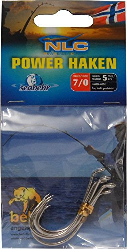 Behr Norwegen Power Angelhaken Silber 7