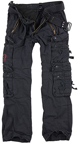 Surplus Raw Vintage Royal Traveler Trousers, royalblack, L
