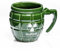 Granate Tasse Danger Granatengriff Becher Kaffeetasse Gun Mug Kaffeebecher grün