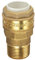 ITAP-FIT -IT615B034022- Messing-Steckverbinder gerade für Cu-Rohr Ø 22 mm x 3/4 AG - DVGW