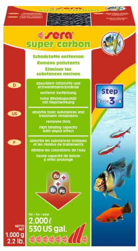 sera super carbon 1 kg gesunde Reinheit, entfernt Arzneimittelreste nach der Behandlung, beseitigt Schadstoffe und Verfärbungen, phosphatfrei, langfristig wirksam, Soforthilfe im Vergiftungsfall