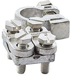 HELLA 8KX 707 912-011 Batteriepolklemme - für Minuspol - 12/24V - Ø: 15.9mm - von: 50mm² - bis: 120mm²