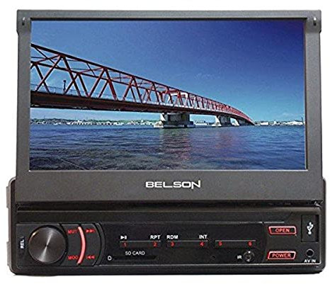 Belson BELSTL-5705KML - Radio para Coche con Pantalla de 7, Color Negro