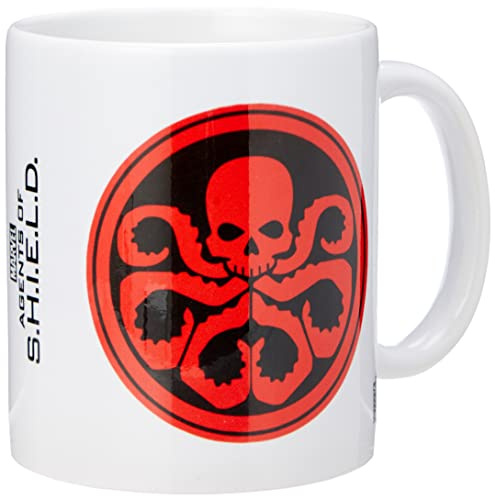 Marvel MG23372 Pyramid International Agents of Shield (Hydra) Official Boxed Ceramic Coffee/Tea Mug, Multi-Colour, 11 oz/315 ml