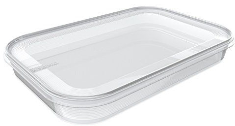 Plast Team 15090101 Frischhaltebox Helsinki, 1,50 l Dose Klar/Deckel Klar