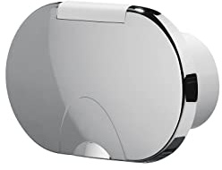 Nuova Rade Boitier Double douchette Vide avec couvercle Couleur Blanche