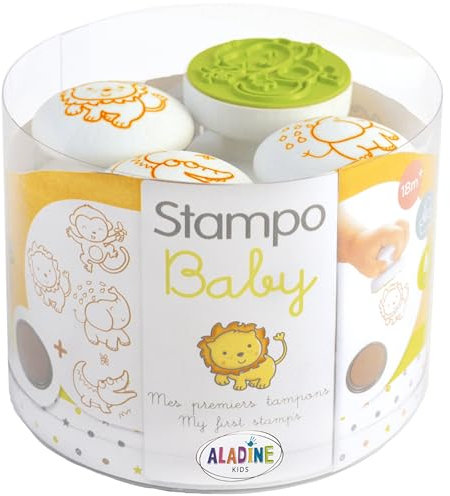 Aladine 3003803 - Stampo Baby Safari-Tiere