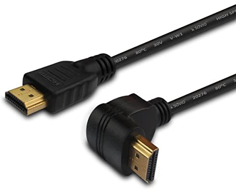 Savio Cl-04 HDMI-Kabel CL-04, 1,5 m, abgewinkelt v1.4