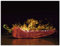 ARTland Wanddeko Glasbilder Wandbild Glas Bild einteilig 80x60 cm Querformat Essen Gewürze Chili Feuer Peperoni Scharf S7PR