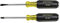 Klein Tools 32008 Demolition and Phillips Screwdriver Set with Plated Metal Strike Cap and Heat Treated Blade, Made in USA, 2-Piece