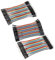 Aihasd 120PCS 3 in 1 kit 10CM Female-Female Male-Female Male-Male Jumper Wire Cable Kabel Steckbrücken Drahtbrücken