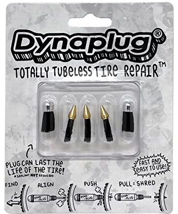Dynaplug Puncture Repair Plug Pack 3 x Soft Nose and 2 x Mega plugs