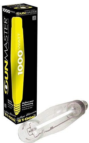 Plant Grow Light Bulb/Lamp for Flowering SunMaster Super HPS Deluxe (1000W)