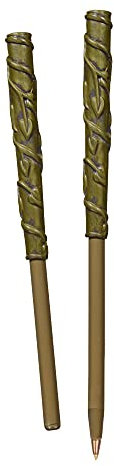The Noble Collection Harry Potter Hermione Granger Wand Pen and Bookmark - 9in (23cm) Stationery Pack - Officially Licensed Film Set Movie Props Wand Gifts