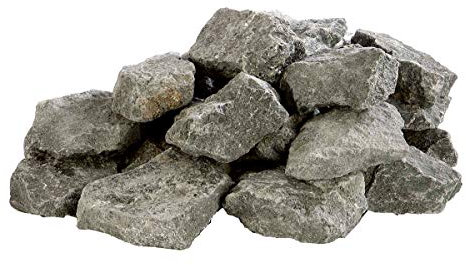 eliga Aufgusssteine circa aus Olivin-Diabas, 1er Pack (1 x 10 kg)