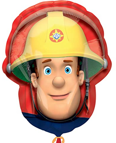 Amscan 2654101 - Fireman Foil SuperShape Balloon - 23