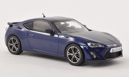 Toyota GT86, met.-dkl.-blau, LHD , 2013, Modellauto, J-Collection 1:43