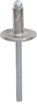 Restagraf - Rivet Tête Large Inox A4 - Diamètre 4,8 mm - Longueur 14 mm - Réf. 40623 - Boîte de 150