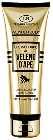 Wonder Body, crema corpo anticellulite al veleno d'ape, caffeina e guaranà, tonificante (1x125ml) - Wonder Company