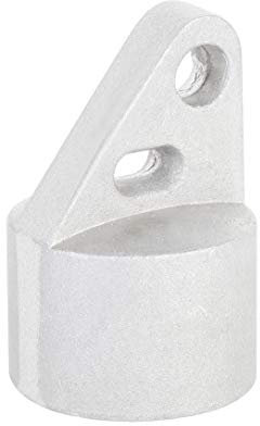Alberts 655006 Strebenkappe | Aluminium | für Rohr-Ø 34 mm