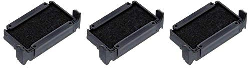 TRODAT Pack of 3 Replacement Ink Pads for 6/4910A Black