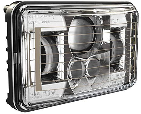JW SPEAKER Led Headlight Heated 4X6 8800 Evoii