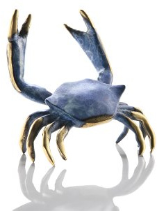 Messing Chesapeake Bay Maryland Krabbe Figur