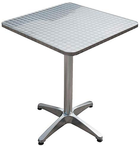 Harms 950364 Bistrotisch Alu Quadratisch