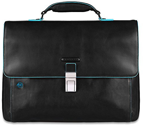 Piquadro CA3111B2, Unisex-Erwachsene Aktentasche, Schwarz (Schwarz) - CA3111B2/N