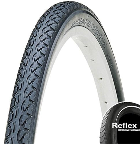 Kenda Fahrrad Reifen 47-559 EUROTREK K-197 Draht, Reflex schwarz