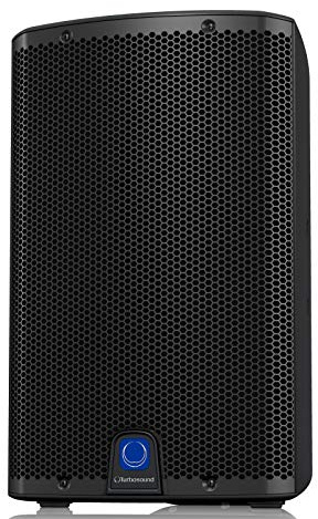 Turbosound iQ10 2500 Watt 2 Way 10 Powered Loudspeaker with Klark Teknik DSP Technology, Speaker Modelling and ULTRANET Networking