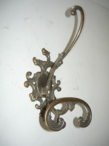 arterameferro Kleiderhaken Haken Messing Jugendstil EIN Platz Wanduhr