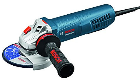 BOSCH GWS13-50VSP 5 Inch 13 Amp Angle Grinder Variable Speed with Paddle Switch