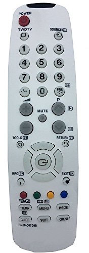 allimity BN59-00705B Sostituisci la misura di telecomando per SAMSUNG TV LE22A656 LE19A656 LE19A656A1D LE22A656A1D LA32A550 LE32A336 LE32A456 LA32A550 LA32A650 LE37A336 LE40A336
