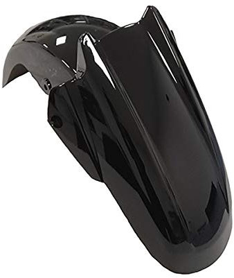 one by Camamoto parafango anteriore carena plastica passa ruota compatibile con (cod 77380051C con yamaha x-max 125 / 250cc anno 2005-2006-2007-2008-2009 (nero lucido))