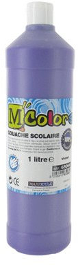 Majuscule-gouache Liquide Violette - Flacon 1l [Jouet]