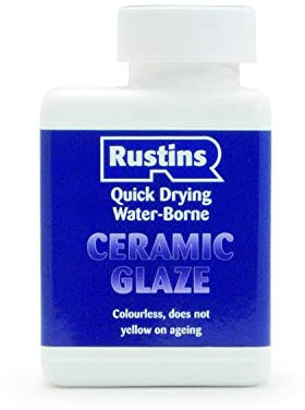 Rustins Professional-Grade Acrylic Ceramic Glaze 250ml- Durable Finish, Easy Application, Stunning Results for DIY Pottery Enthusiasts