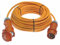 as - Schwabe Cavo di prolunga 10 m H07BQ-F 5G4 - Con spina per inversione di fase - 400V, 32A, 5-poli, 6h, 22kW - Prolunga Industriale - Prolunga CEE robusta per uso esterno - IP44, 59646