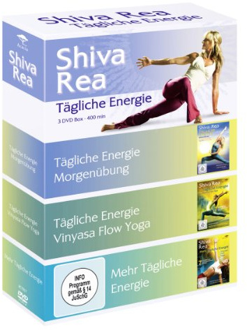 Shiva Rea - Tägliche Energie/Yoga Box [3 DVDs]