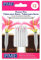 Cake Small Company Kleine Blumenstiele, Kunststoff, Weiß, 0.5 x 0.5 x 5 cm, 12-Einheiten