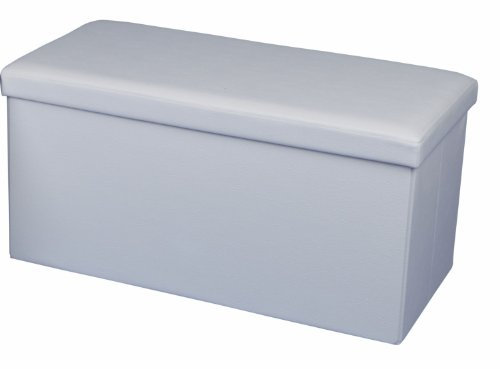 Echtwerk Sitzbank, Weiß, 76 x 38 x 38 cm, EW-SB-0480